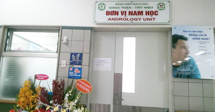 Phòng khám Nam khoa Bệnh viện Bạch Mai